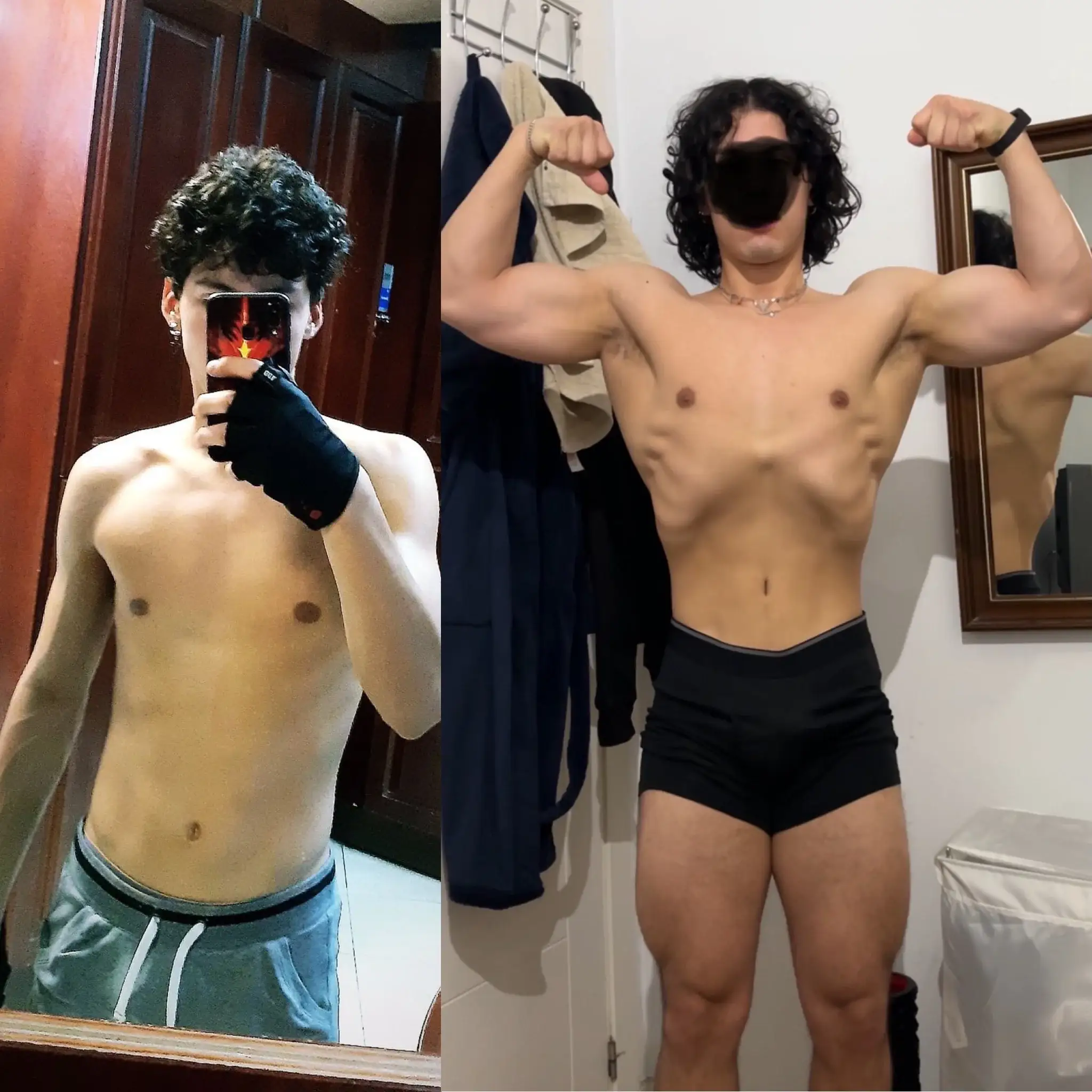 Jafadd Zepeda — antes y después